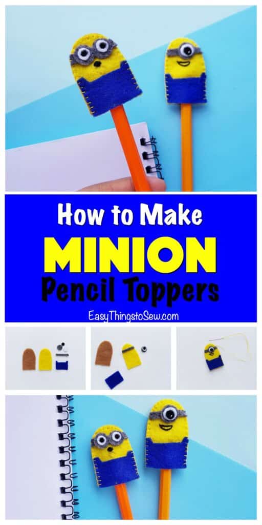 felt minion craft tutorial