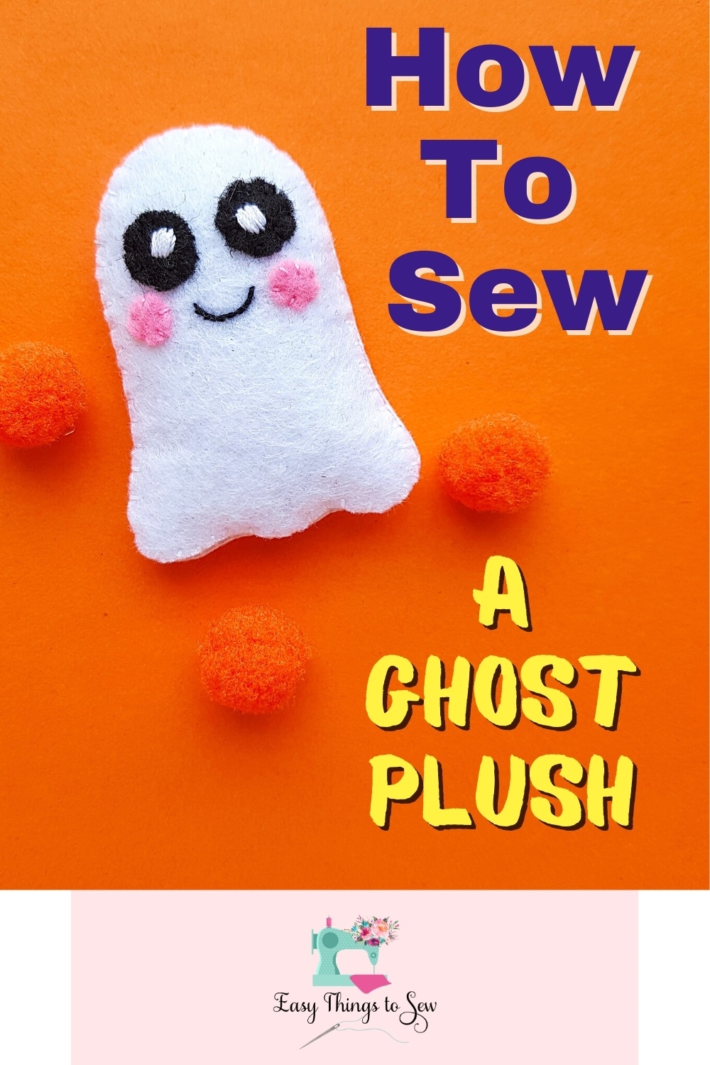 diy ghost plush