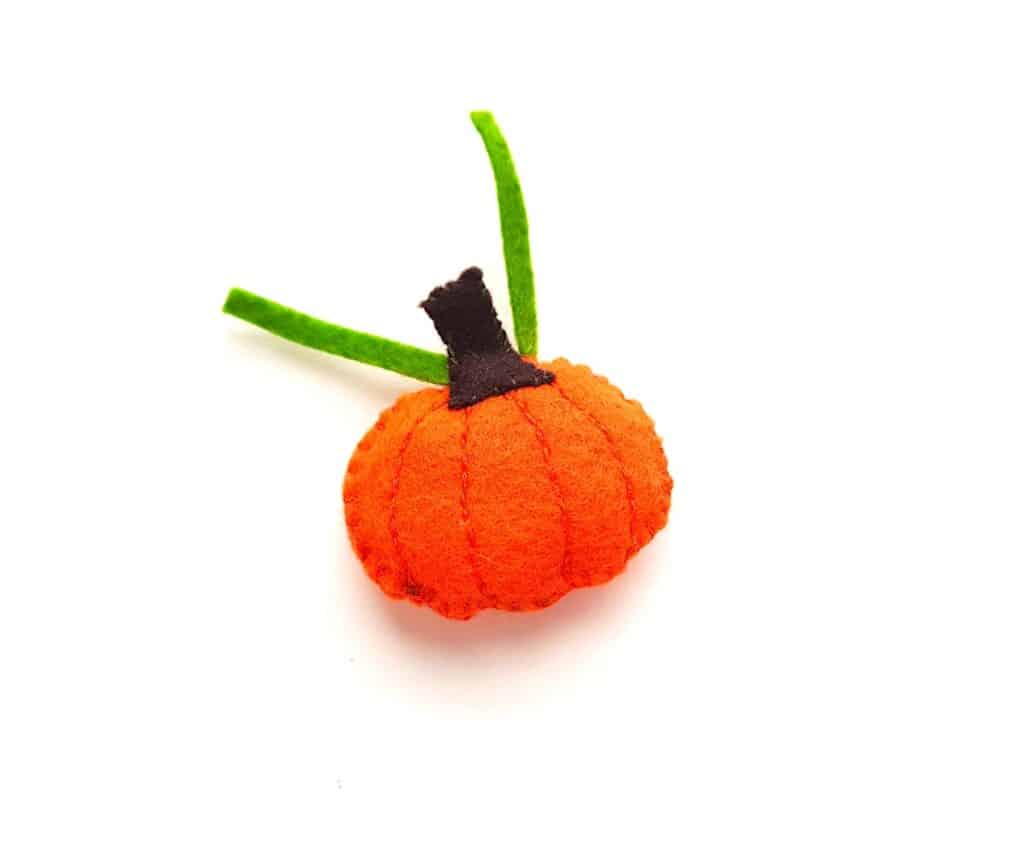 Halloween Felt Pumpkin Plush Craft