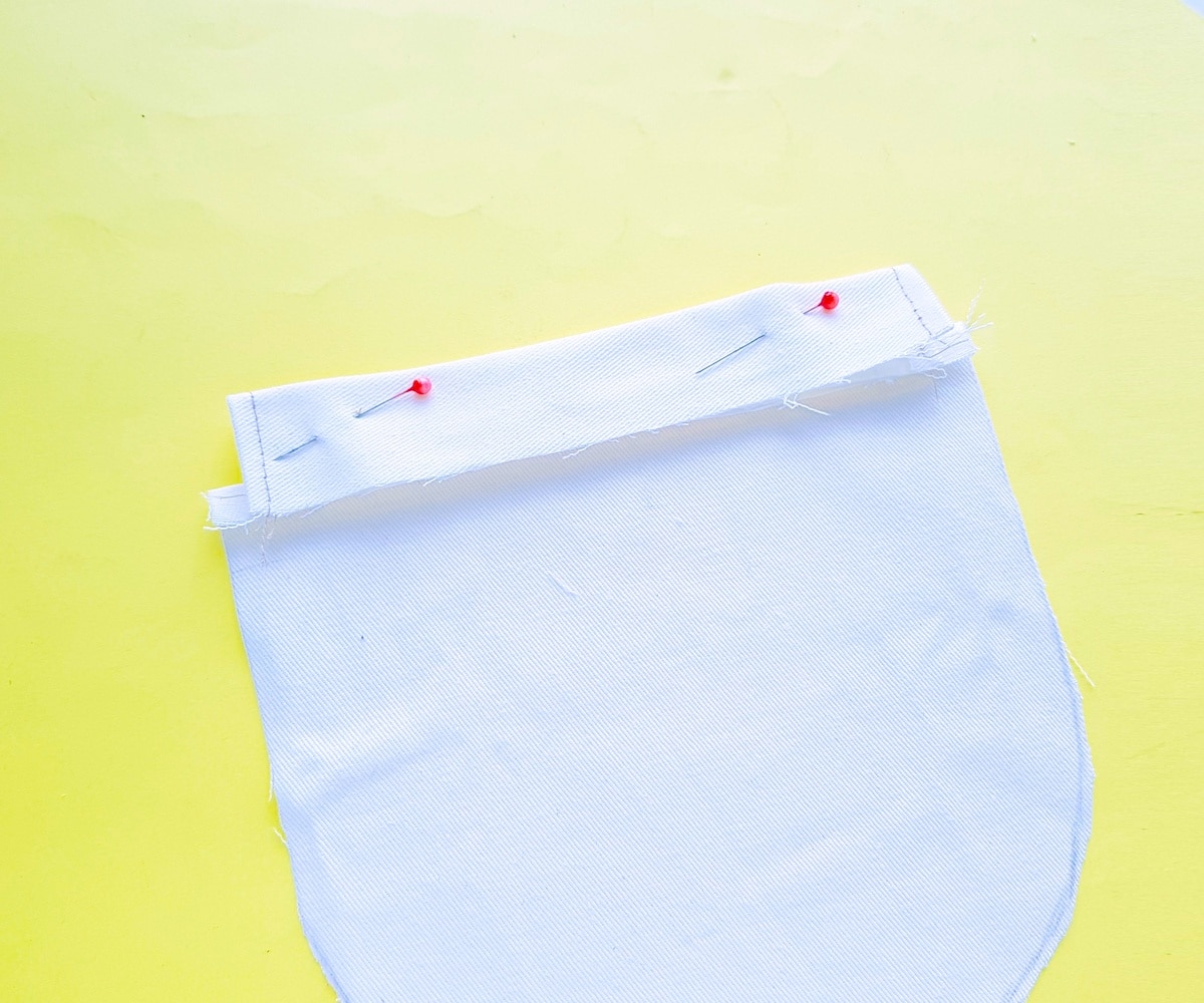 How To Sew A Round Drawstring Pouch - Easy Things to Sew