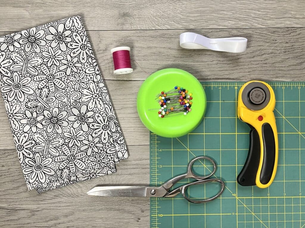 How To Make a Waterproof Drawstring Bag - Tea and a Sewing Machine