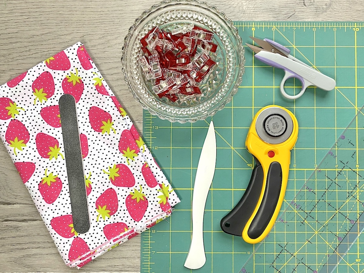 DIY Nail File Carrying Case Easy Things to Sew
