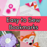 DIY bookmarks that are easy to sew.