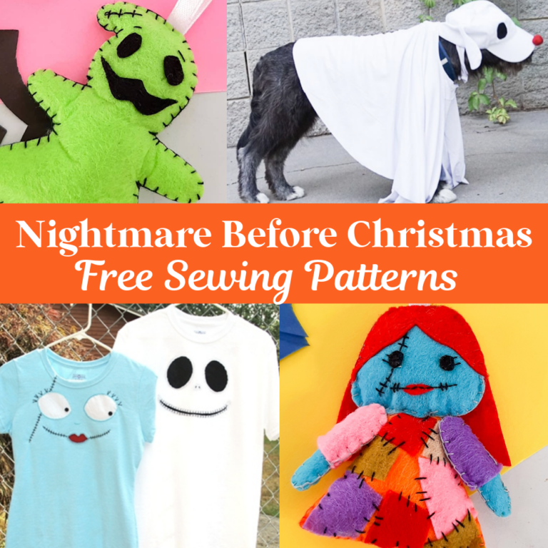 Nightmare Before Christmas Free Sewing Patterns