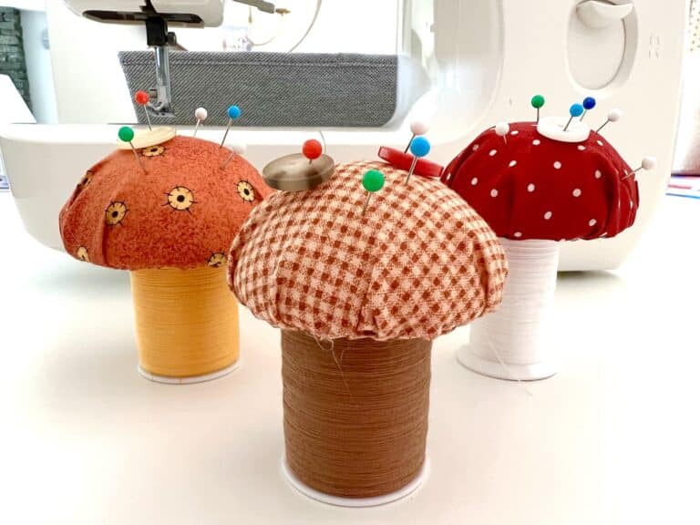 DIY Mushroom Pin Cushion