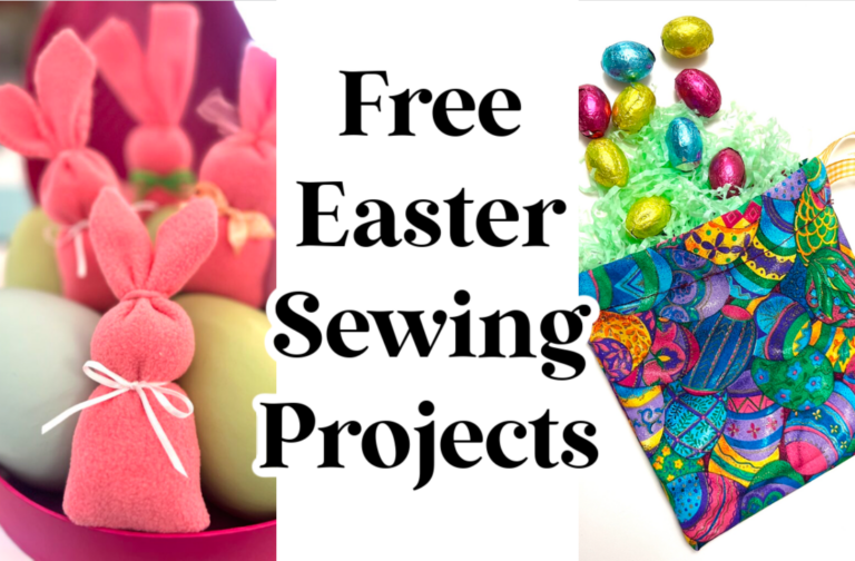 32 Free Easter Sewing Projects (Easy DIY Ideas) - Easy Things to Sew