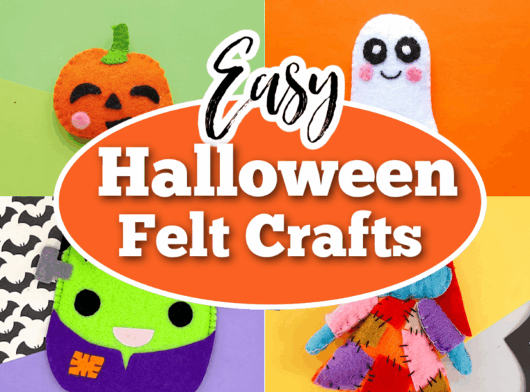 14 Cute Halloween Felt Crafts