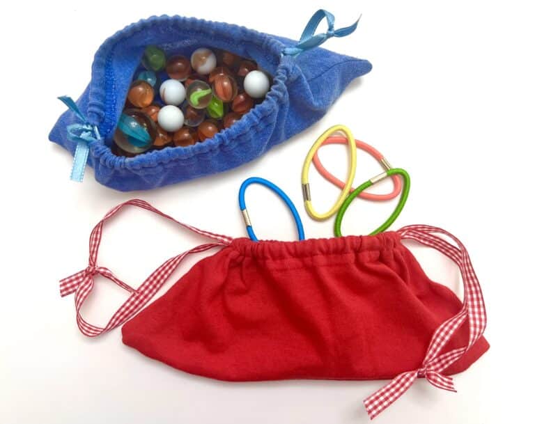 T-Shirt Sleeve Drawstring Bags (with Video Tutorial)