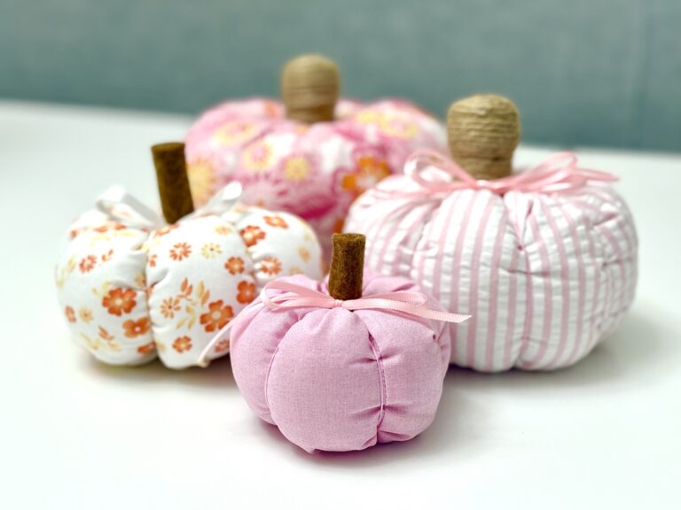 DIY Fabric Pumpkins