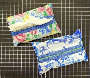 How to Sew a Fabric Pocket Tissue Holder - Easy Things to Sew