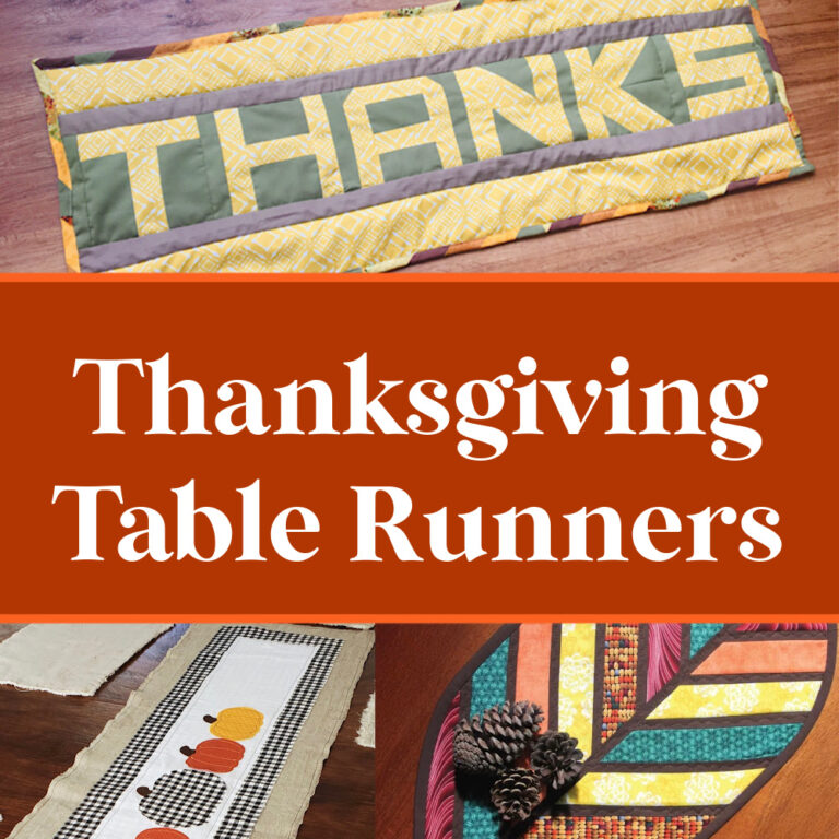 10 Thanksgiving Table Runners