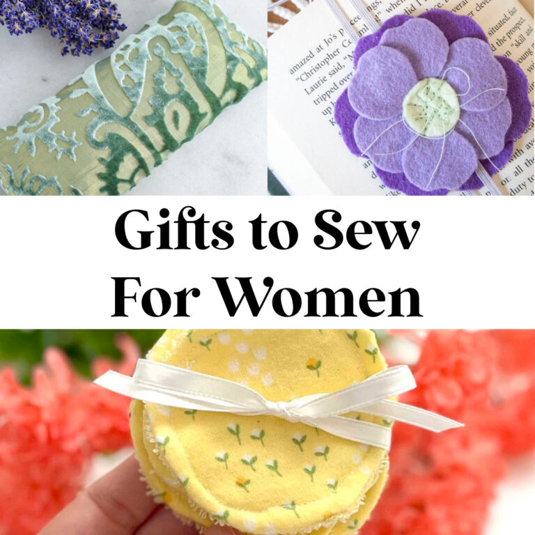 40 Easy Handmade Gifts to Sew for Women