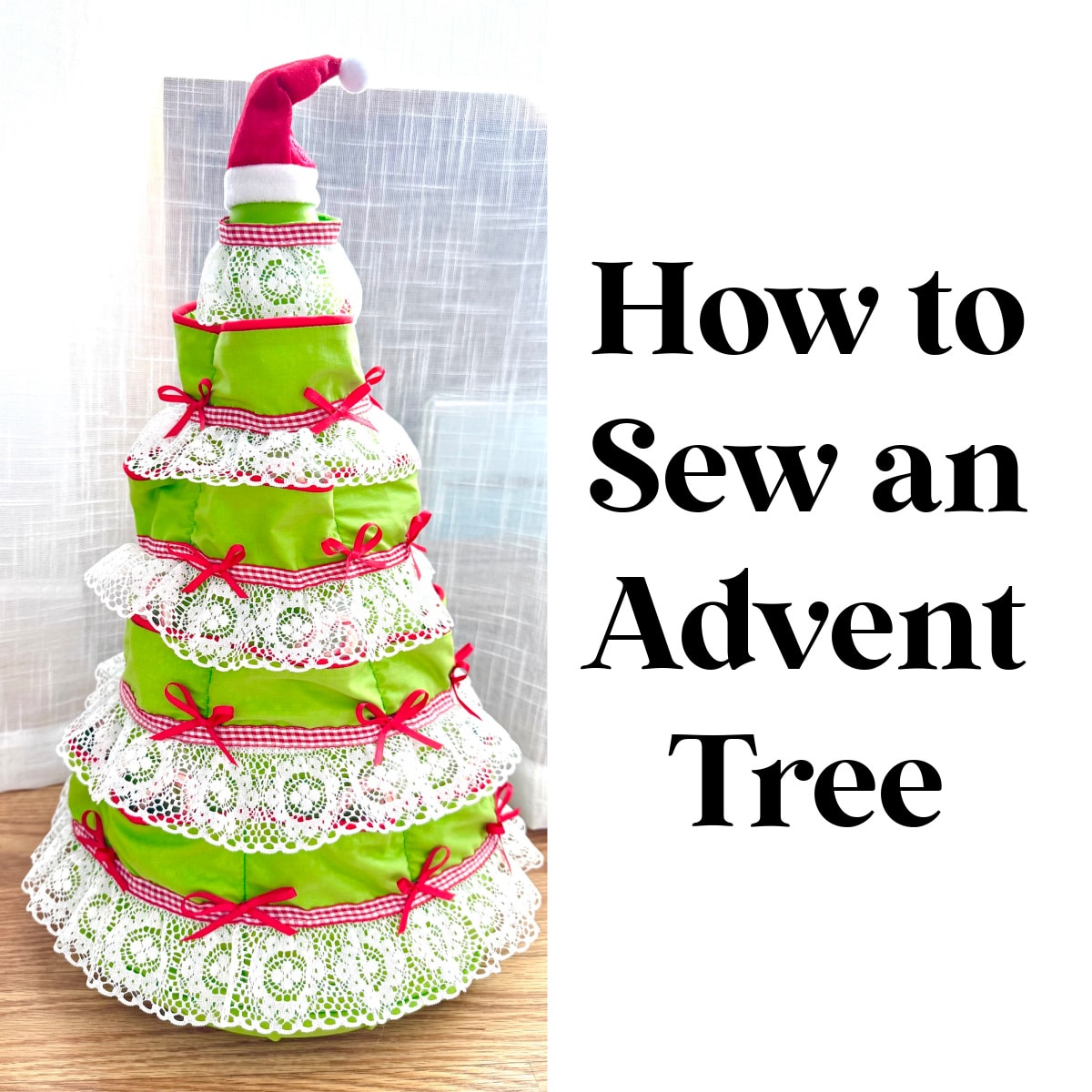Advent Tree - Easy Things to Sew