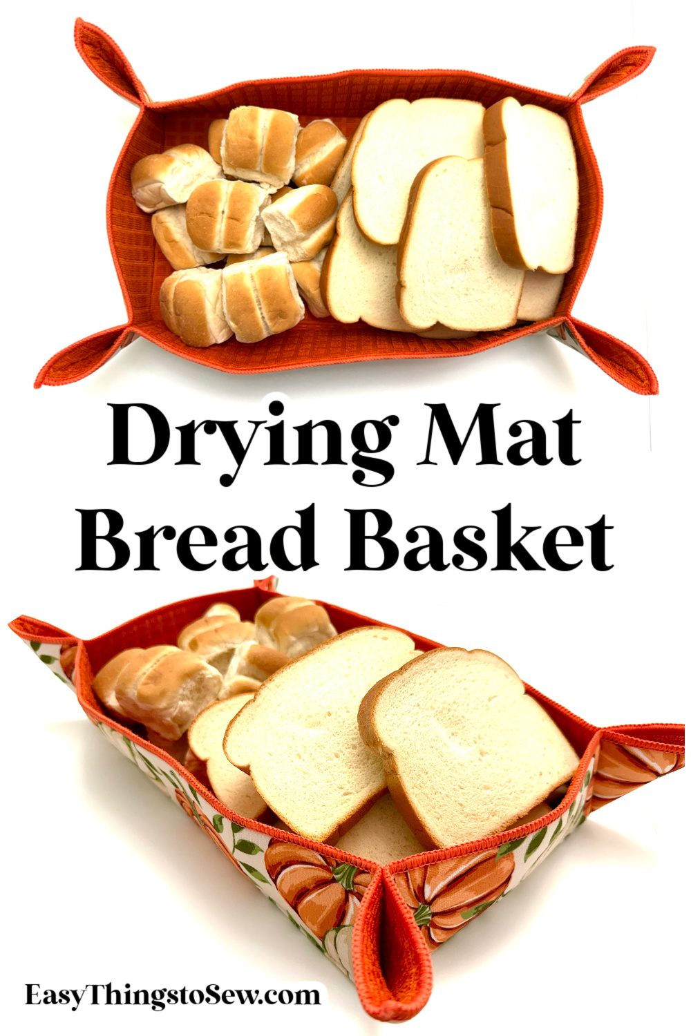 Measure Project Easy Drying Mat Bread Basket (Make in 5 Minutes!) - Easy Things to Sew